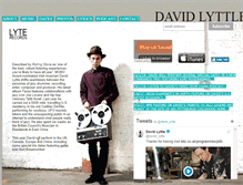 Tablet Screenshot of davidlyttle.com